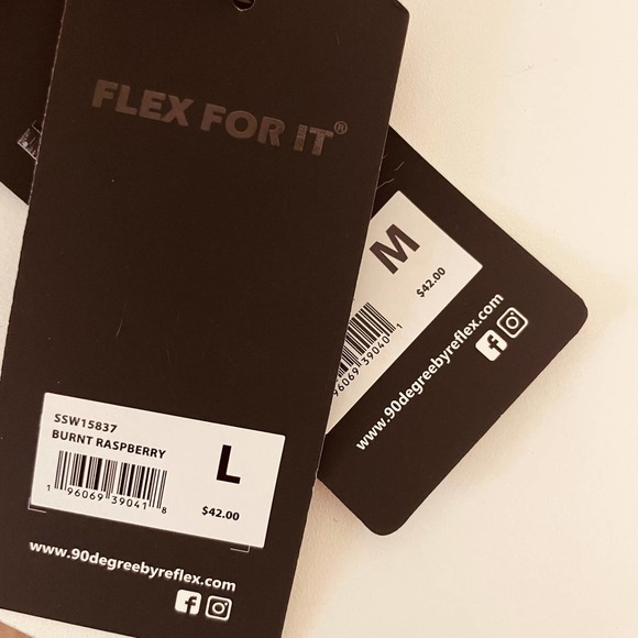 90Degree Lux Flex Short Sleeve Cropped Tennis Polo - Picture 10 of 14